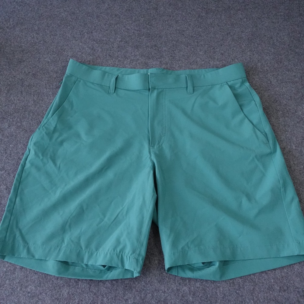 Fabletics Mens Short Teal Green Stretch Active Golf  Size L